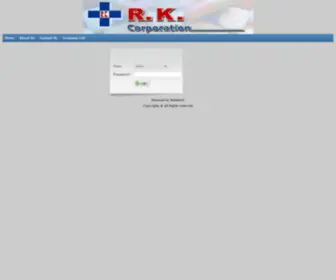 Rkcorporation.in(Webstock) Screenshot