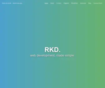 Rkdev.co.uk(RKD Digital) Screenshot