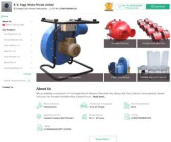 Rkengg.net(R. K. Engg. Works Private Limited) Screenshot
