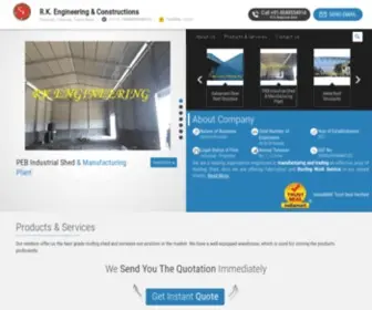 Rkengineeringandconstructions.in(R.K. Engineering & Constructions) Screenshot