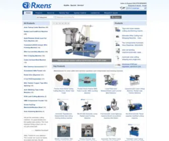 Rkens.com(Quality Auto Tubing Cutter Machine) Screenshot