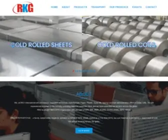 Rkginternational.com(RKG International) Screenshot