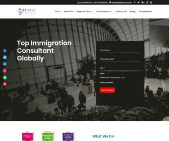 RKGlobalvisa.com(Best Immigration Consultants In India) Screenshot