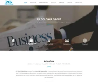 Rkgolchha.com(RK Golchha Group: Nepal’s Top Business House and Organization) Screenshot