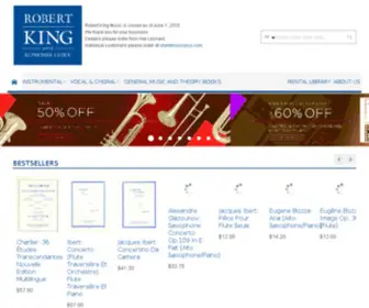 Rkingmusic.com(Robert King) Screenshot