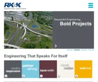 RKK.com(RK&K Civil Engineering) Screenshot
