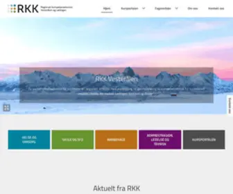 RKKV.no(RKK Vester) Screenshot