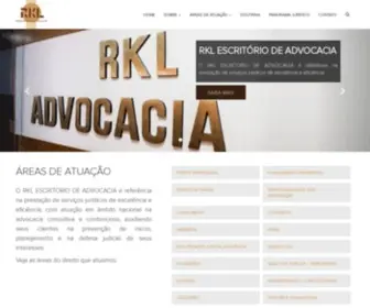 Rkladvocacia.com(RKL) Screenshot