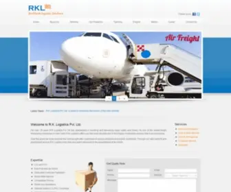Rklogistics.in(R.K) Screenshot