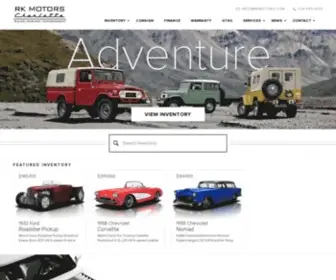 Rkmotors.com(RK Motors Classic Cars and Muscle Cars for Sale) Screenshot