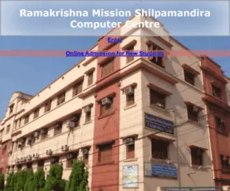 RKMSCC.org(Ramakrishna Mission Shilpamandira Computer Centre) Screenshot