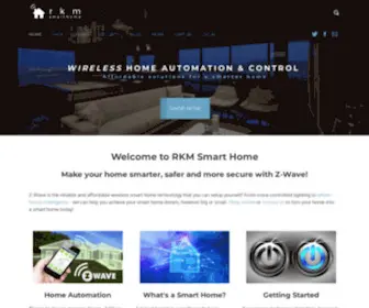 RKMsmarthome.com.au(RKM Smart Home) Screenshot