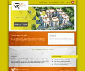 RKnbuildcon.com(Real Estate Company) Screenshot