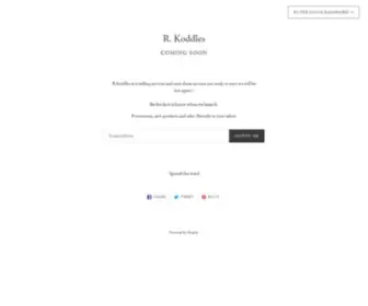 Rkoddles.com(Rkoddles) Screenshot