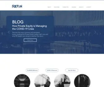 Rkon.com(IT Transformation Experts) Screenshot