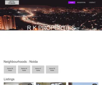 RKproperties.co.in(RK Properties) Screenshot