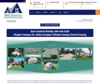 Rkroof.com(Residential & Commercial) Screenshot