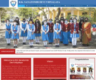 Rksanatombidevi.education(Rk Sanatombi Devi Vidyalaya) Screenshot