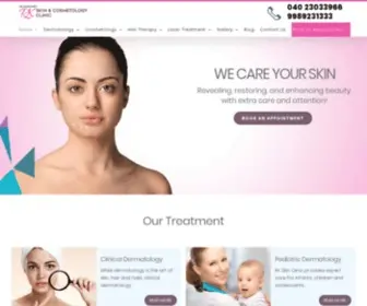 RKskinclinic.com(Dermatology Services) Screenshot