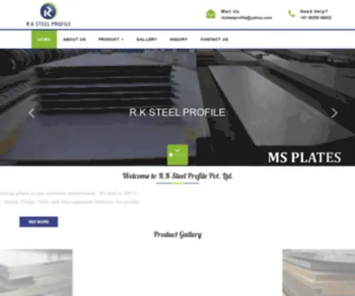 RKsteelprofile.com(RK Steel) Screenshot