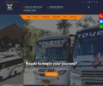 Rktouristservices.com(Tempo traveller hire in Delhi Noida) Screenshot