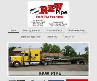 RKwpipe.com(RKW PIPE) Screenshot