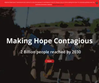 Rlabs.org(Making HOPE Contagious) Screenshot