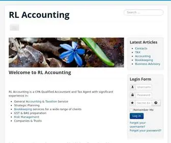 Rlaccounting.com.au(Joomla) Screenshot