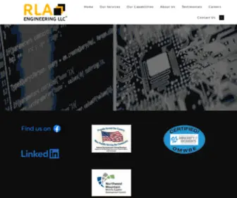 Rlaengineers.com(Concept) Screenshot