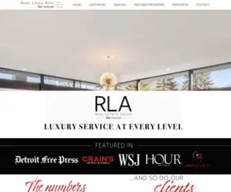 Rlarealtors.com(RLA Real Estate Group) Screenshot