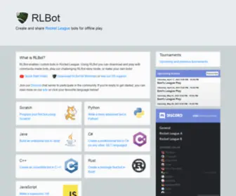 Rlbot.org(RLBot) Screenshot