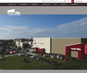 Rlcacademy.com(Real Life Christian Academy) Screenshot