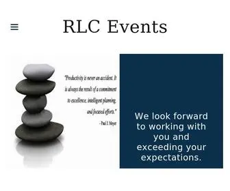 Rlcevents.com(RLC Events) Screenshot