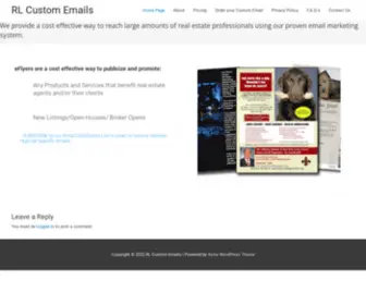 Rlcustomeflyers.com(Email Marketing Specialists) Screenshot