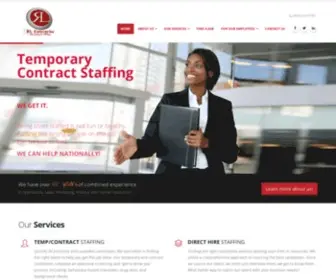 Rlenterprisellc.com(RL Enterprise & Staffing Official) Screenshot