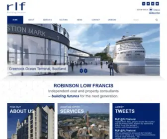 RLF.co.uk(Robinson Low Francis) Screenshot