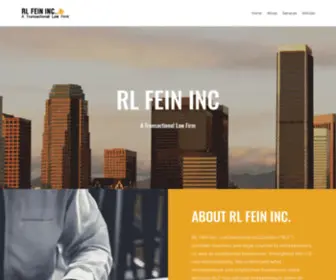 Rlfein.com(RL Fein Inc) Screenshot