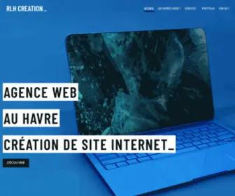 RLHcreation.fr(Création de site internet et site E) Screenshot