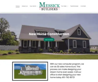 Rlmessick.com(Messick Builders) Screenshot