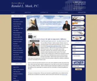 RLmlaw.com(Utah Personal Injury Lawyer) Screenshot