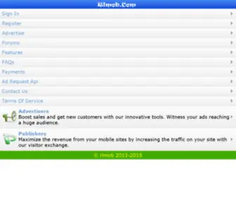 Rlmob.com(Rlmob Mobile Advertising Solutions) Screenshot