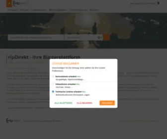 RLpdirekt.de(RlpDirekt Portal) Screenshot