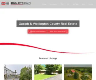 RLproyalcity.com(Real Estate in Guelph and Wellington County) Screenshot