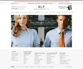 Rlpuniform.com(RLP Uniforms & Corporate Apparel) Screenshot