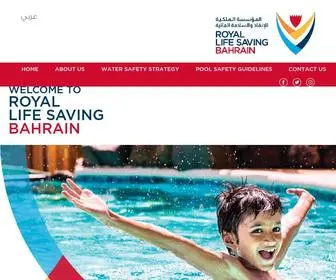 RLsbahrain.org(ROYAL LIFE SAVING BAHRAIN) Screenshot