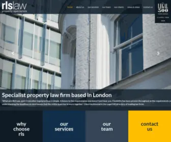 RLslaw.co.uk(RLS Law) Screenshot