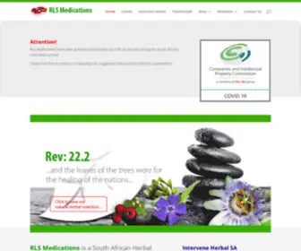 RLsmedications.co.za(RLS Medications) Screenshot