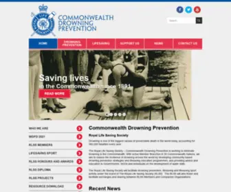 RLSscommonwealth.com(Commonwealth Drowning Prevention) Screenshot