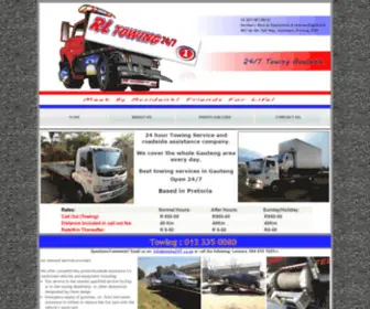 Rltowing247.co.za(RL Towing 24/7) Screenshot