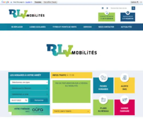 RLV-Mobilites.fr(Mobilités) Screenshot